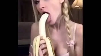 Banana sucking