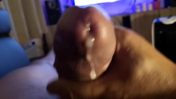 Huge solo cumshot