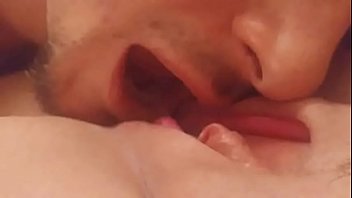 Clit licking closeup