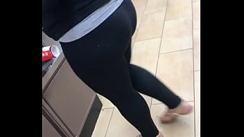 Big asses in leggings