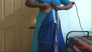 Indian aunty changing