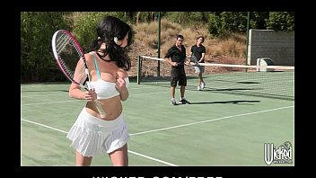 Tennis biggest boobs