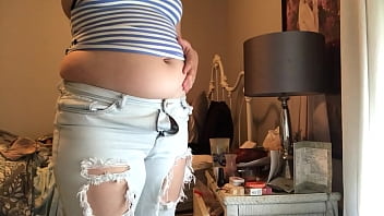 Bloated belly porn