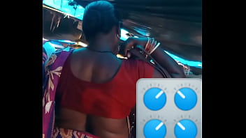 Hot backless in saree