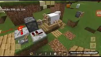 Transando no minecraft