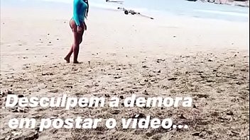 Trans fazendo sexo na praia de Iracema