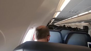 Blow job on airplane