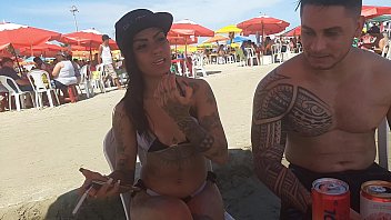 Ninfeta na praia