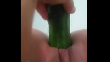 Cucumber fuck