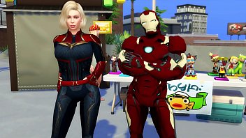 Captain marvel cartoon