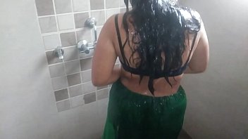 Big boobs bathroom sex
