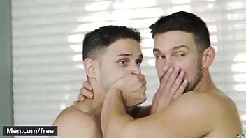 Gay boyfriend threesome