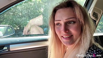 Car blowjob pov