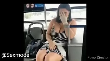 Squirting on the bus