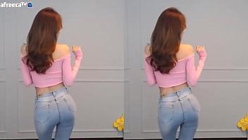 High waist jeans porn