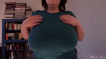 Huge tits drop