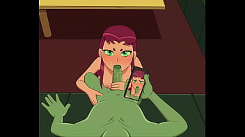 Robin x starfire porn