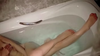Women bathing without dress