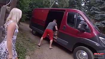 Fucked by delivery boy