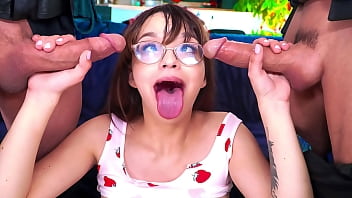 Ahegao deepthroat