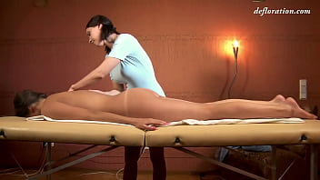 Lesbian seduction massage