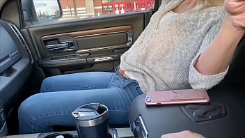 Milf in car