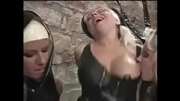 Latex nun porn