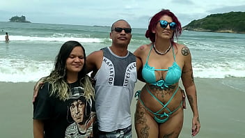 Latina beach porn