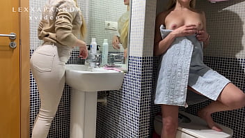 Bathroom sister porn