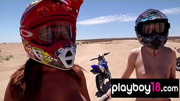 Quad bike used in desert for porn movies