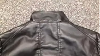 Leather jacket porn