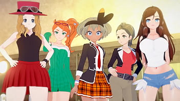 Serena pokémon pelada