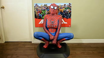 Black spiderman costume