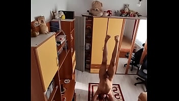 Russian bare nudist family