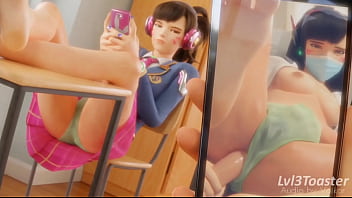 Dva masturbating