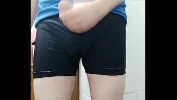 Girls black cycle shorts