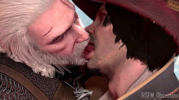 Gay tongue kissing