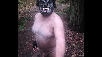 Werewolf transformation naked