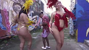 Naked samba dance