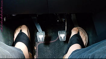 High heel pedal pumping