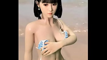 Realistic sex doll demo