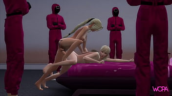 Sex scene in squid game