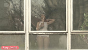 Nude by the window