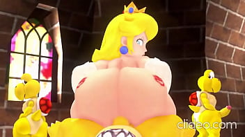 Princess peach upskirt