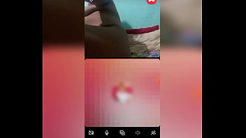 Video call masturbating