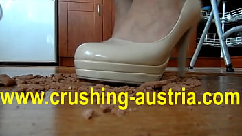 Crushing high heels