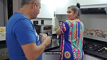 Kitchen aunty sex