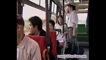 Public porn in bus