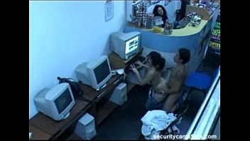 Internet cafe porn