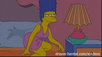 Marge Simpsons hentai lésbico